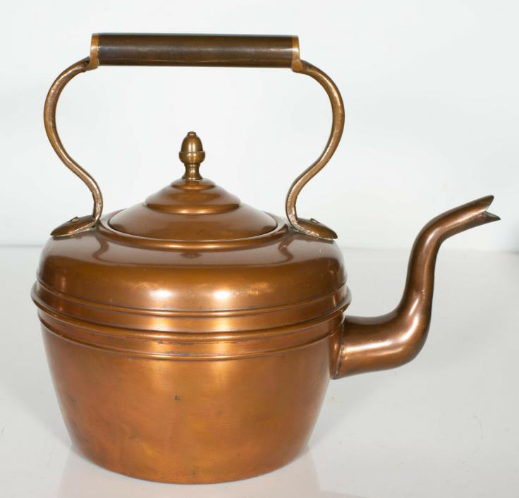 Copper Plated Tea Kettle