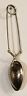 Vintage 1940's Metal Tea Strainer Spoon Steeper  made in Hong Kong NM!