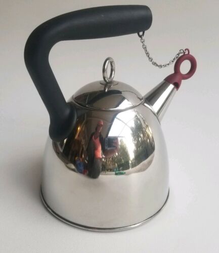 Michael Graves Design Stainless Steel Whistling Tea Kettle Teapot