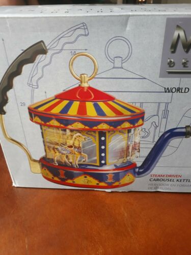 Carousel kettle  Steam Driven Mki design World Of Motion brand new in box