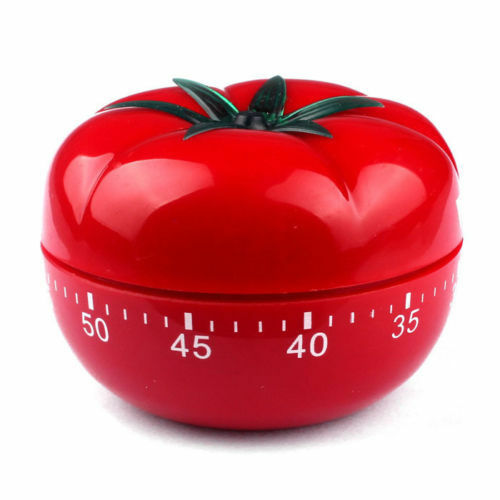 Mechanical 60 Minute Tomato Shaped Timer