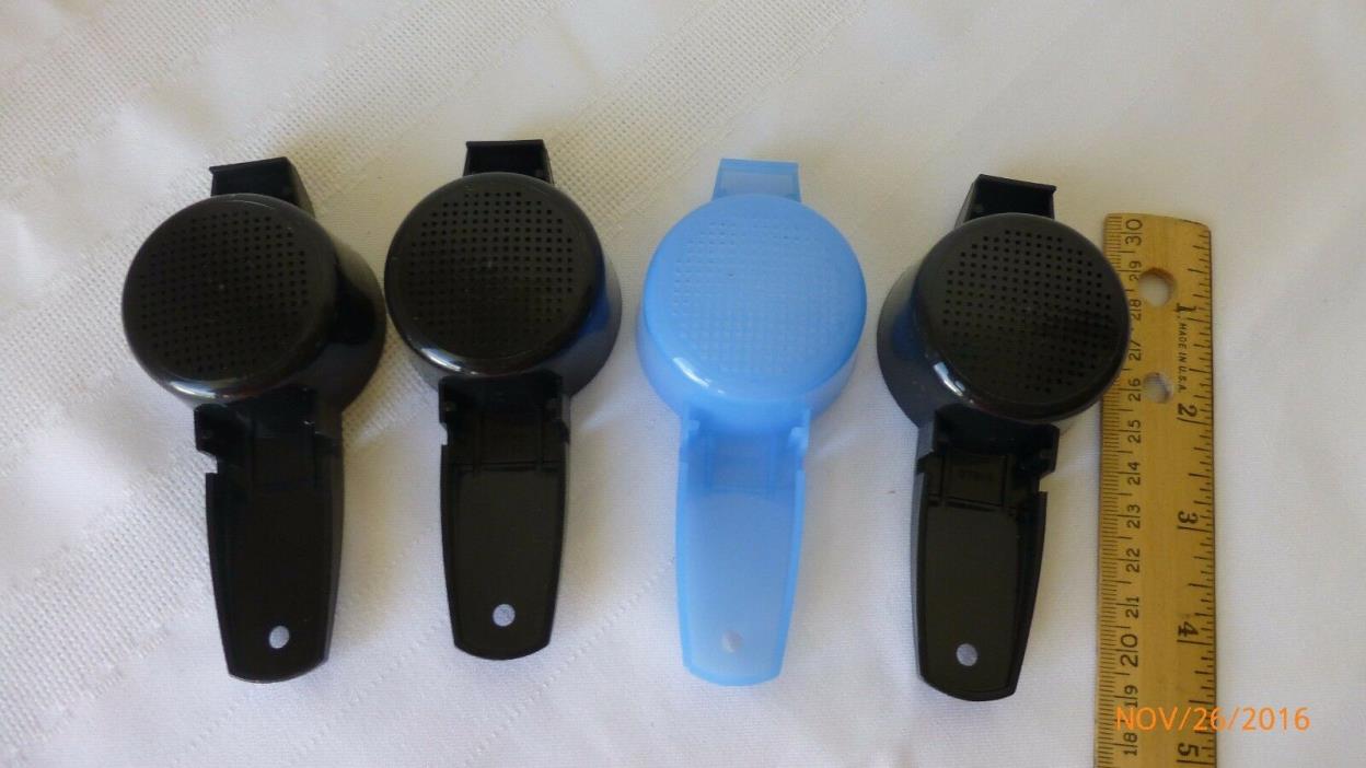 New Tupperware Kitchen Sifters Tiny Treasures KitchenGadgets Lot 1 Blue 3 Black
