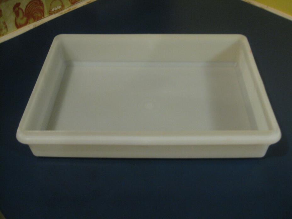 Vintage Tupperware Sheer Rectangle #290 Snack-Stor Large Storage Container