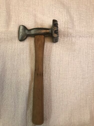 Antique Meat Tenderizer Hammer.. Look!