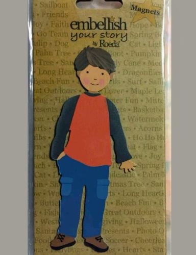 Embellish Your Story Andrew Kid Magnet By Roeda NIP