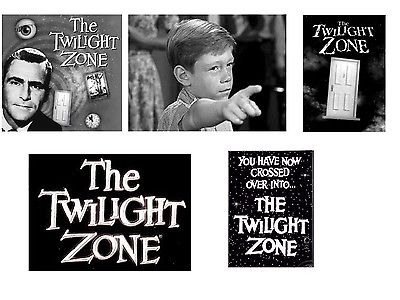 Wholesale lot 5 Flexible Fridge Magnet Photos of  Twilight Zones