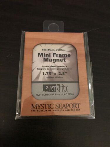 Mystic Seaport The Museum Of America And The Sea Mini Frame Magnet 1.75x2.5”