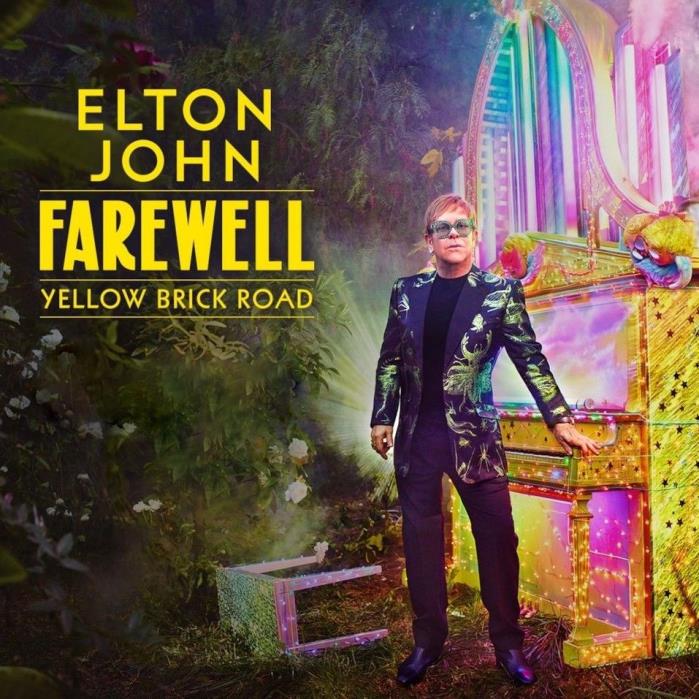 Elton John Farewell Yellow Brick Road Album Cover   FRIDGE Magnet 3