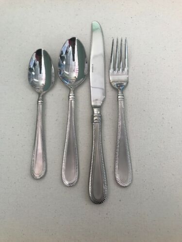 Oneida Stainless INTERLUDE 4pc Place Setting INDONESIA (fork missing)