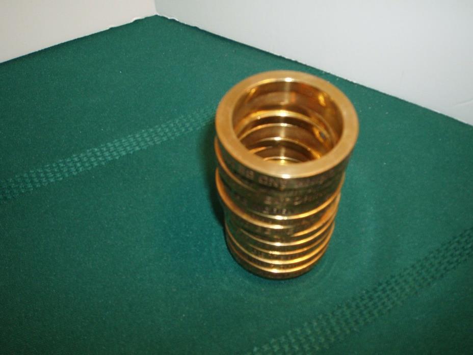 Brass Napkin Rings