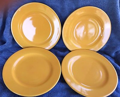 FOUR 2001 WAECHTERSBACH FUN FACTORY BUTTERCUP YELLOW 8 1/4