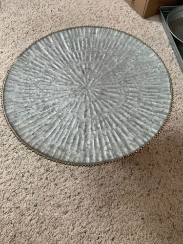 joanna gaines magnolia Galvanized Cake Stand