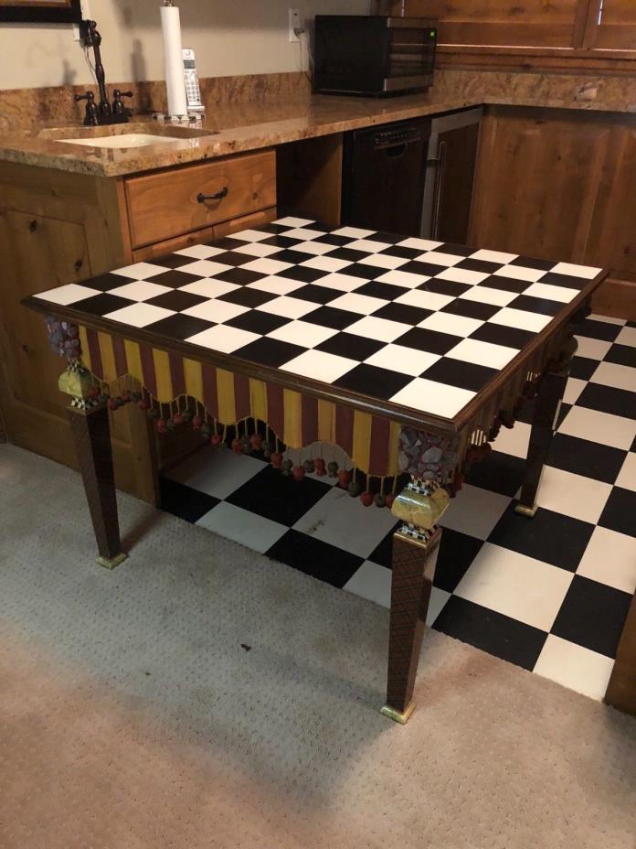 mckenzie childs small table f