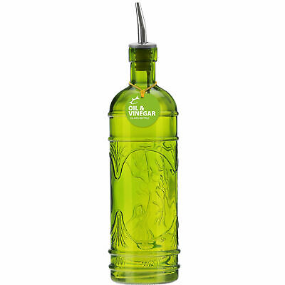 Ebern Designs Olive Branch Recycled Glass Cruet Lime