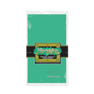 Plastic Rectangular Tablecover - green 54