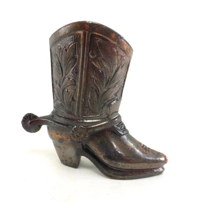 Cowboy boot toothpick holder