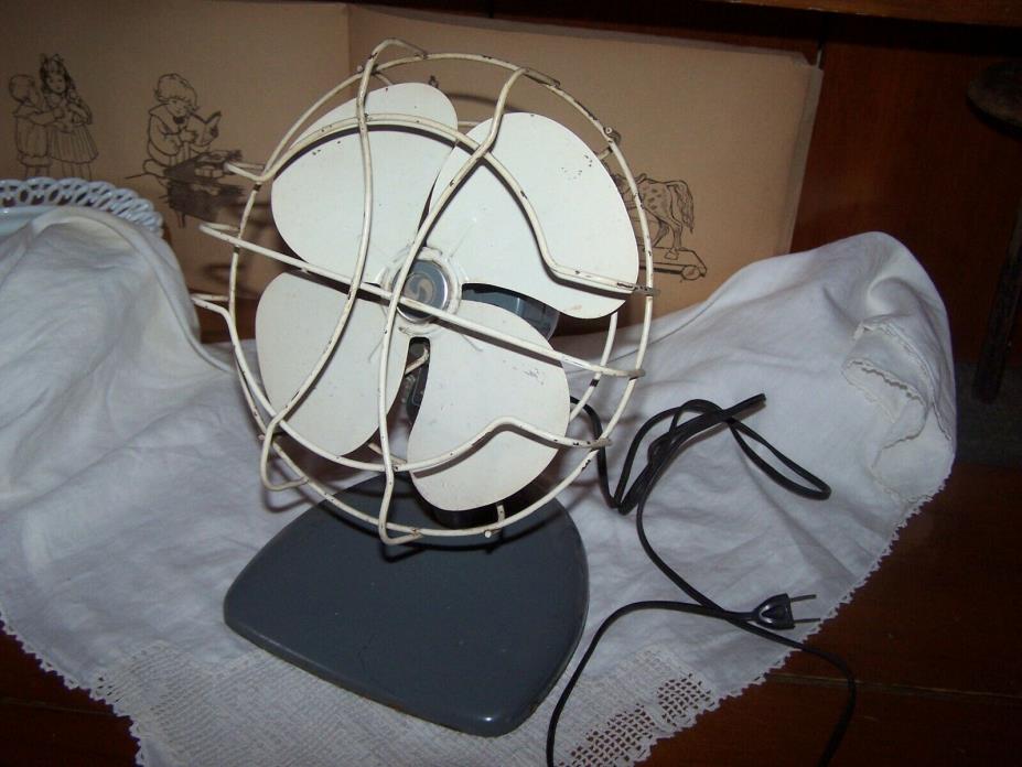 VINTAGE Fan SUPERIOR ELECTRIC PRODUCTS CORP. ALL METAL FAN. Model 803 WORKING