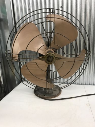 Vintage ~ Antique ~ GE ~ General Electric ~ Vortalex ~ Art Deco ~ Electric Fan