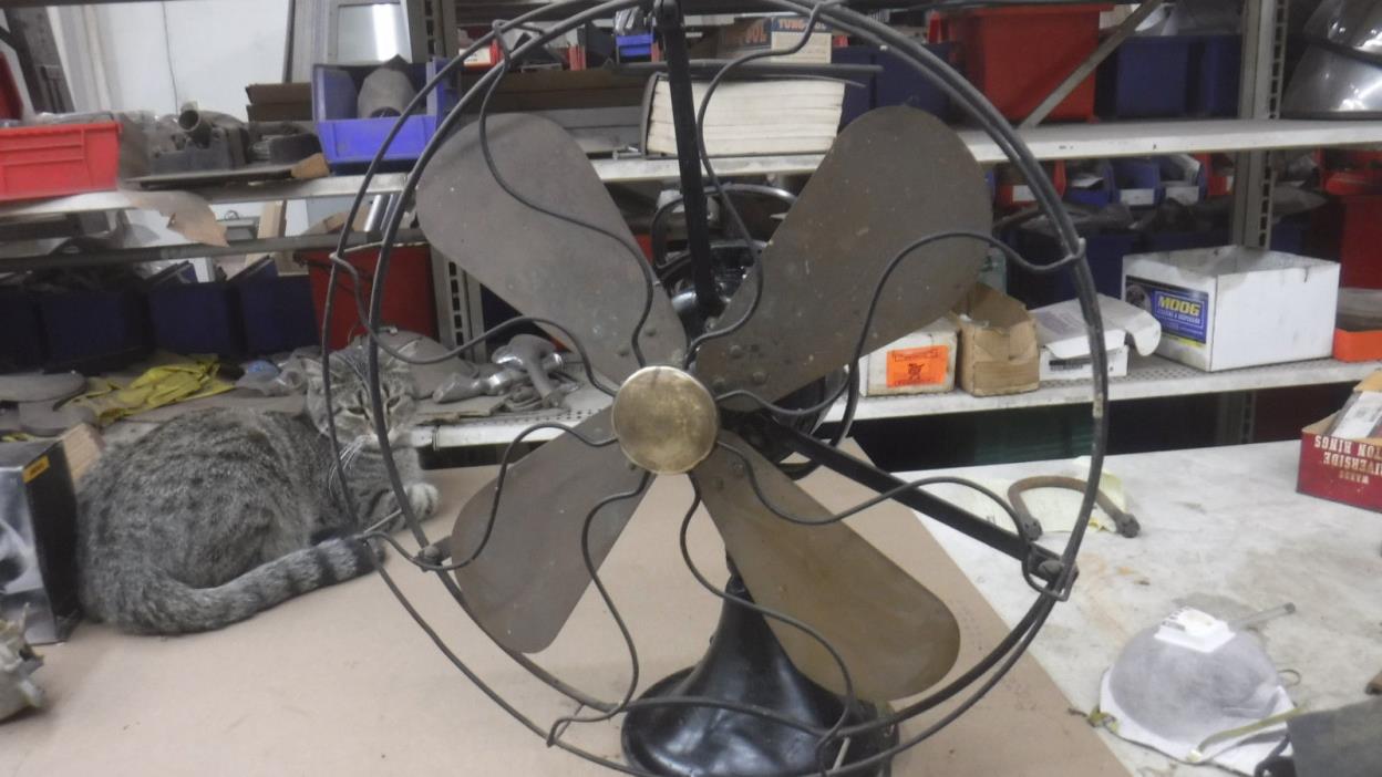 Graybar Electric Brass Fan MT-2439