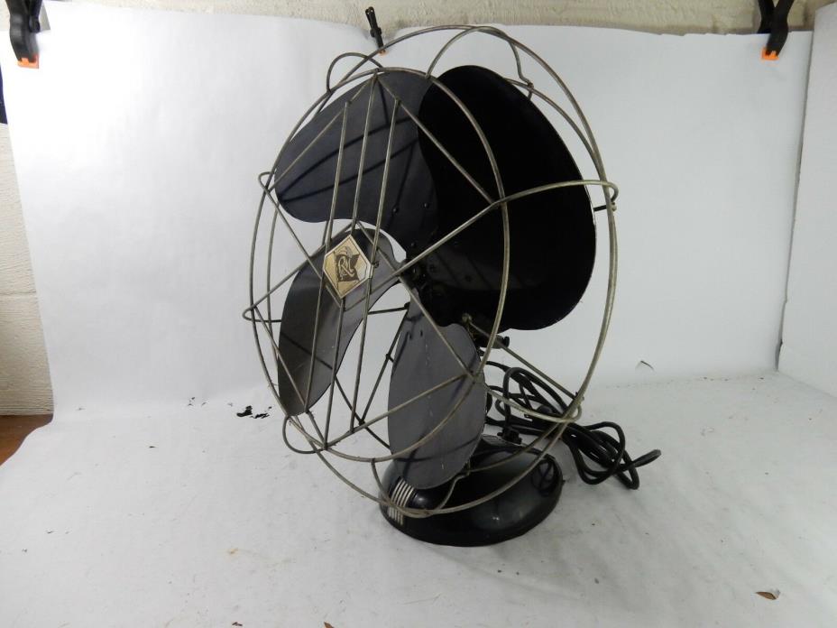 Antique Robbins and Myers Oscillating Fan 17