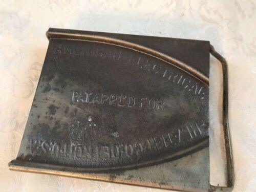 Vintage American Electrical Heater Co.  Iron Trivet