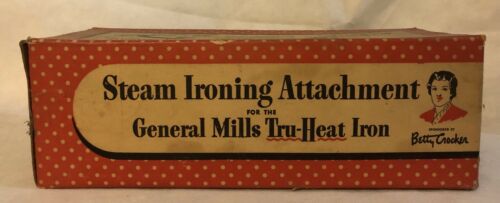 Vintage Steam Ironing Attachment GM 4B for General Mills Tru Heat Iron in box