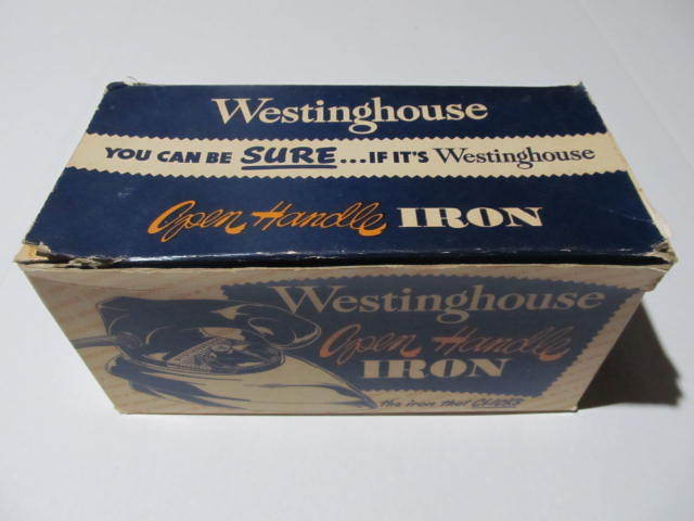 VINTAGE WESTINGHOUSE OPEN HANDLE IRON **** PLEASE READ ****