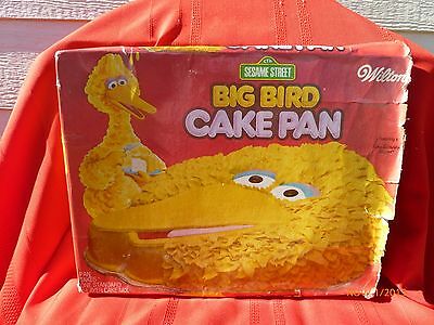 Vintage Wilton Cake Pan Big Bird Instructions Original Box 1971 1977 Bake Ware