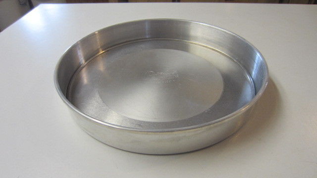 Vintage Round Aluminum Removable Center Cake Pan by Priscilla Ware, 9 inch