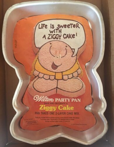 Wilton Party Pan Ziggy Cake Pan 1978 2105-5053