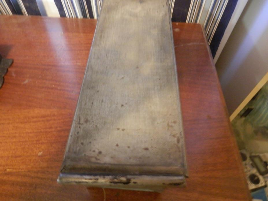 Antique Metal Bread Box Used At Broadmoor
