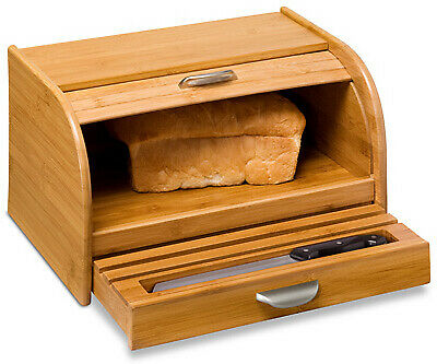 HONEY CAN DO INTL INC Bread Box, Bamboo KCH-01081