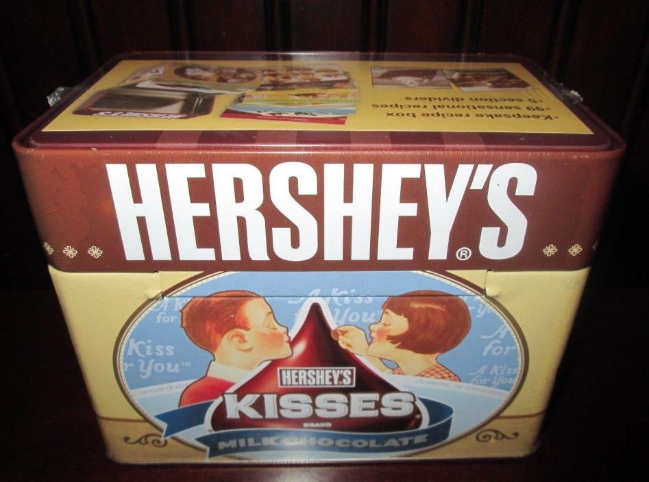 New Hershey's Keepsake Recipe Tin Box Collection 2007 Factory Sealed ~Great Gift