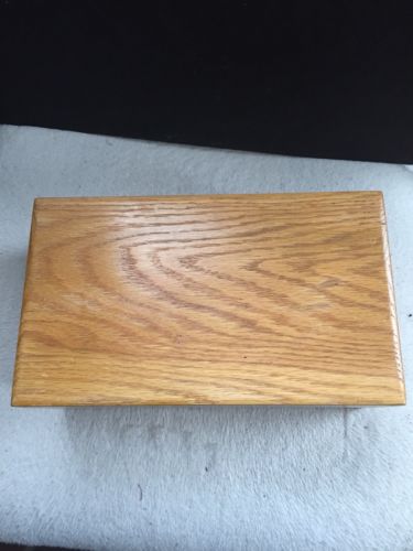 Vintage Index Card Library Card Box
