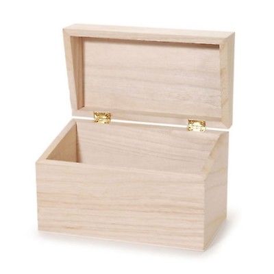 Wood Recipe Box 1