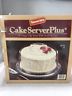 Vintage 1983 Thermo-Serv Cake Server Plus Acrylic Dome Punch Bowl Dessert Tray