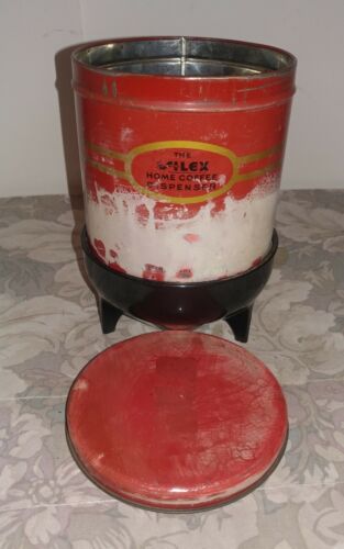Vtg Silex Home Coffee Canister/ Dispenser/ Measuring Canister