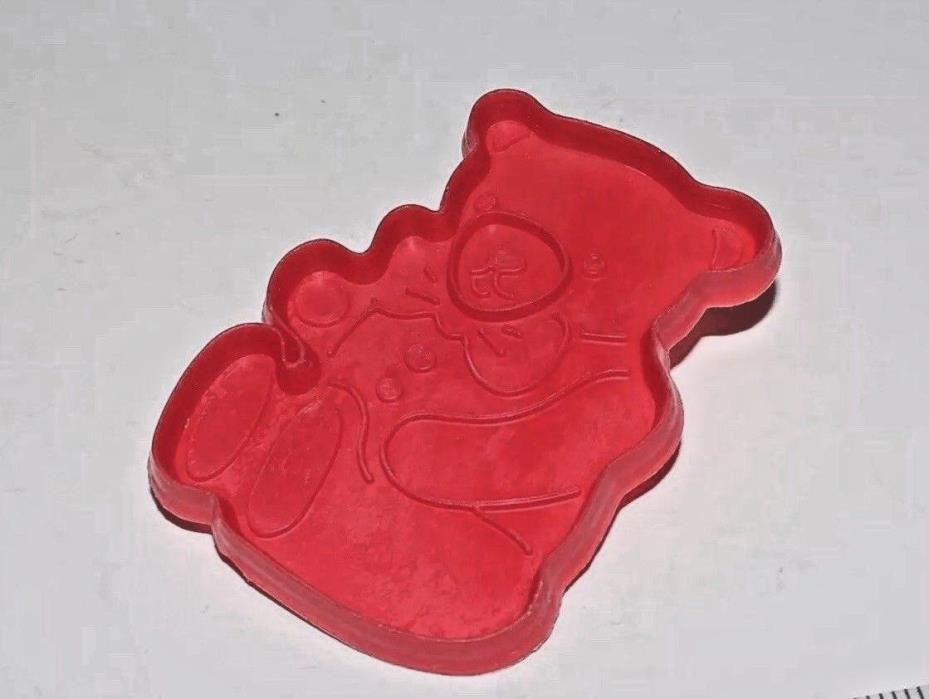 Vintage Design Red Cookie Cutter - Teddy Bear Christmas Child's Toy