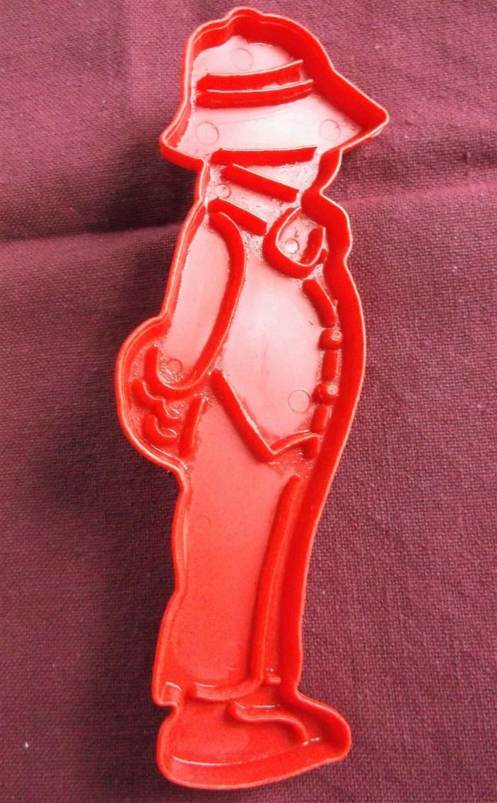 American Greetings Plastic Country Boy Red Cookie Cutter Christmas 6
