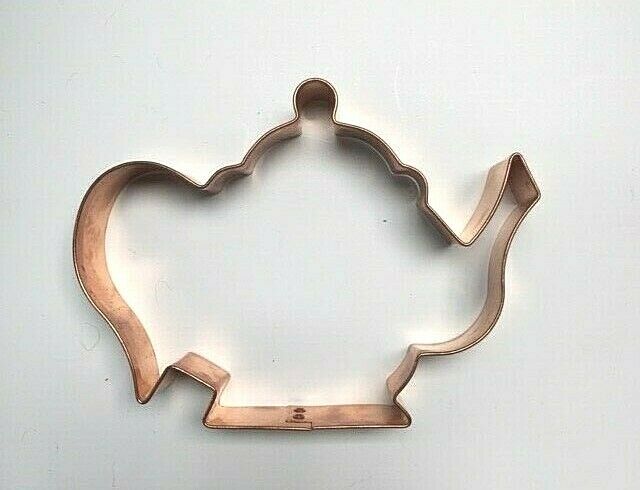 Tea Pot Copper Cookie Cutter Cutter NEW Large Retired Sweet Annie's