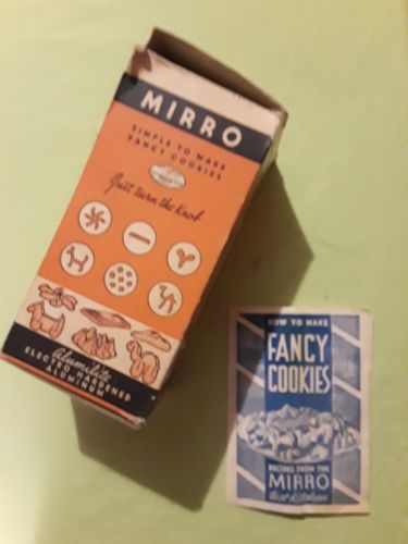 Vintage Mirro Cooky Press/Mouli Shredder