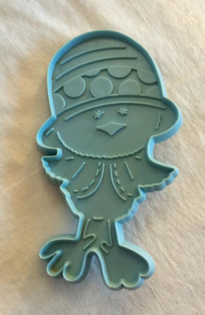 Vintage Hallmark Cards Inc. Easter Chick With Hat Blue Cookie Cutter