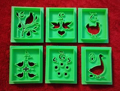 12 Days of Christmas Set of 12 Cookie Cutters