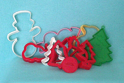 Assortment of Plastic Cookie Cutters