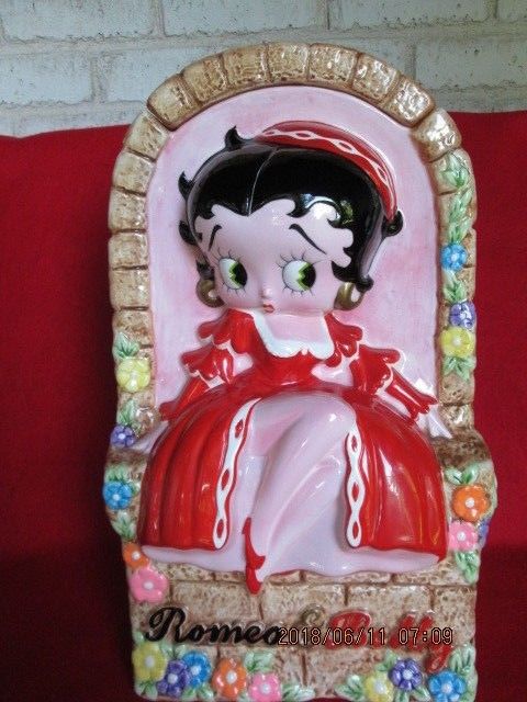 Huge ROMEO & BETTY BOOP COOKIE JAR Star Treasure Craft LimEd #726 of #1000 King