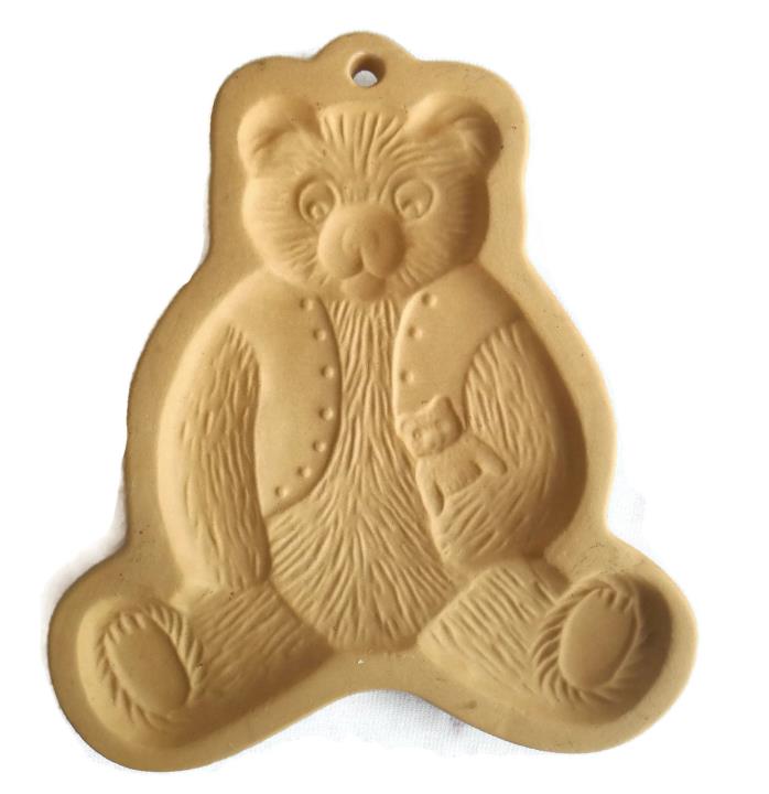 TEDDY BEAR Cookie Mold BROWN BAG COOKIE ART 1984