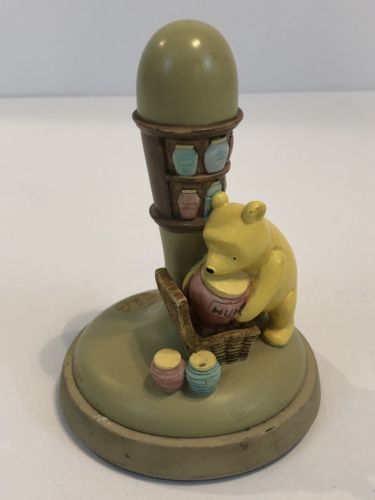 1996 Brown Bag Cookie Art Stamp Mold Press ~ Disney Winnie the Pooh Honey Pot
