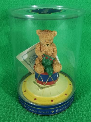 New Market Design Christmas Teddy Bear Cookie Stamp - New