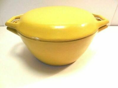 Copco Yellow Cook Pot D2 - Neat but w Chips!