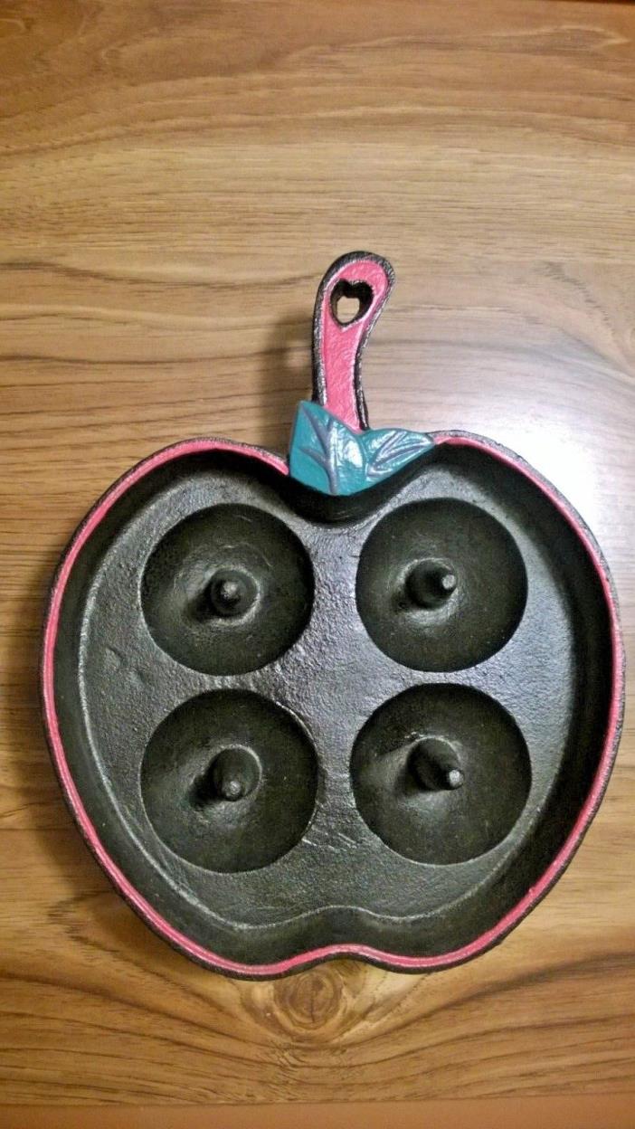 Vintage Cast Iron Apple Baking Pan